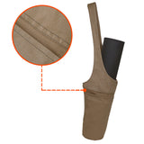 Yoga Mat Bag, Yoga Mat Carry Bag Tote Sling Carrier For Women And Men With Large Open Pocket & Interior Zipper Pocket Reusable Storage Bag - Brown
